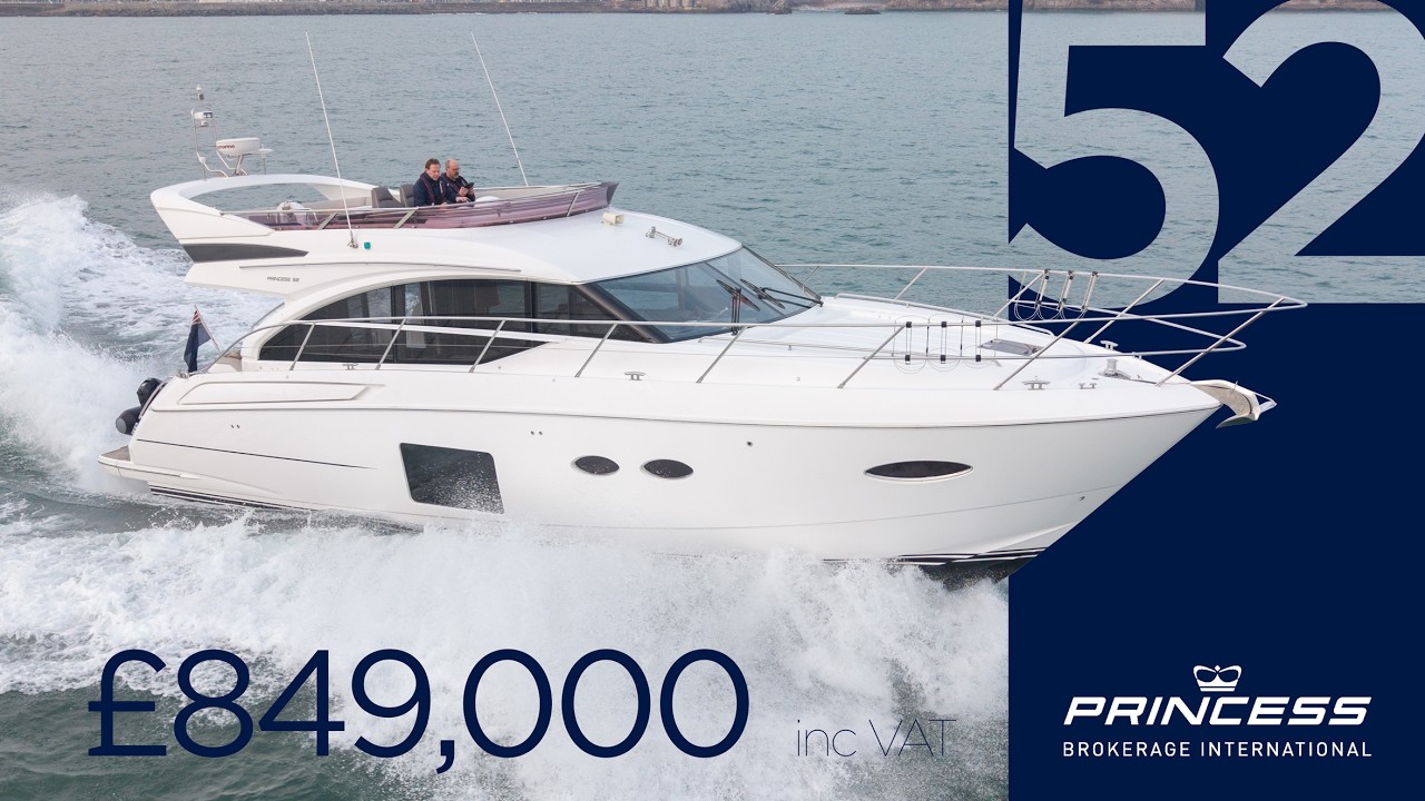2017 Princess 52 'Vivere' | FOR SALE NOW in Torquay, UK