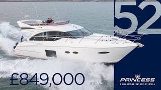 2017 Princess 52 'Vivere' | FOR SALE NOW in Torquay, UK