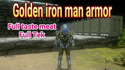 save data golden armor full Tek full taste meat (instan taming) ark mobile req by azwharts kevin