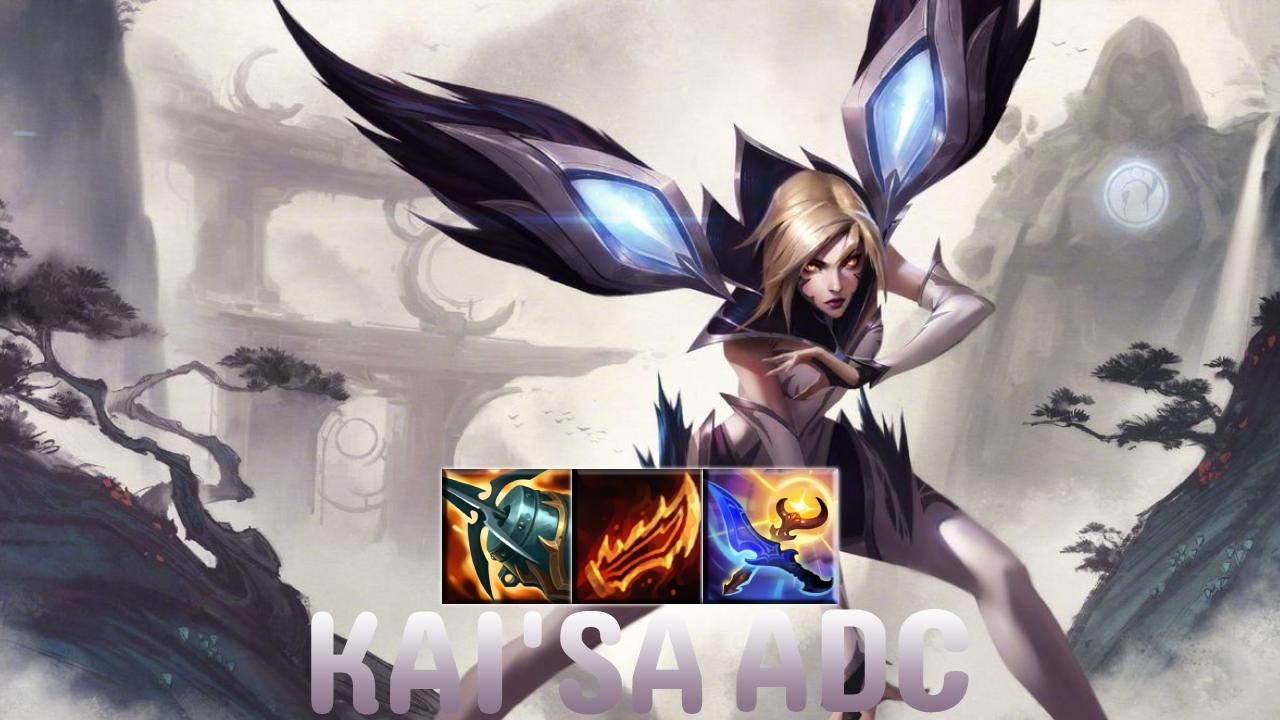 LEGENDARY KAISA!! TipsQy plays Kai'Sa ADC vs Vayne | Season 16