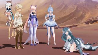 PoV: You bring Vodyanitsa to Sumeru DESERT