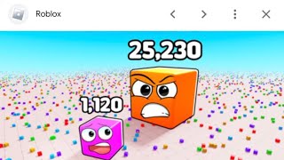 Getting to 1million in block eating simulator