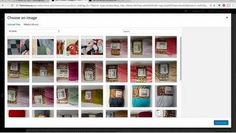 Adding photos to category in wordpress