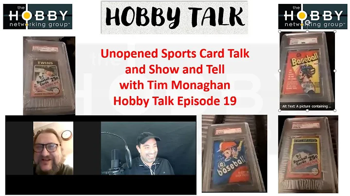 UNOPENED SPORTS CARD TALK AND SHOW AND TELL with T...