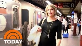 Dylan Dreyer Tests If Subway Riders Will Give Up Seats To Pregnant Women | TODAY