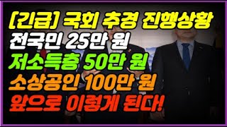 국회 추경 진행 중! 전국민·저소득층 ‘현금 지급’ 이렇게 달라집니다!