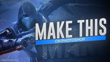 HOW TO MAKE  BGMI THUMBNAIL IN PHOTOSHOP || PSD FILE || CREATOR BOY GFX