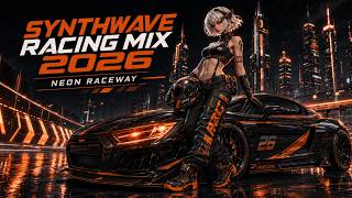 Synthwave Racing Music — Neon Raceway | Night Drive, Outrun & Cyberpunk Car Music screenshot 3