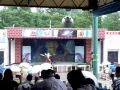 仮面ライダー 鎧武 MASKED RIDER ガイム ショー りんどう湖 lake view ranger show Kamen Rider 泣き叫ぶ子供