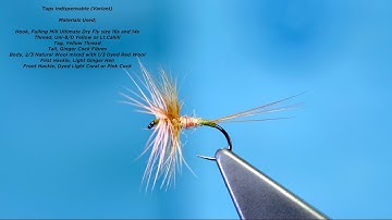 Tying the Tups Indispensable Dry Fly with Davie McPhail