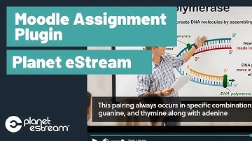Moodle Assignment Plugin | Planet eStream