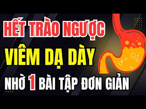 Viêm Dạ Dày Và Trào Ngược Lâu Năm: Bài Tập Đơn Giản Giúp Đóng Van Dạ Dày Tự Nhiên!