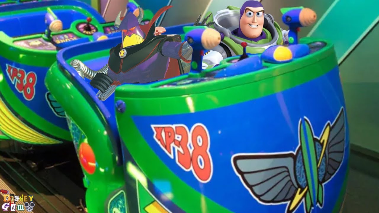 Buzz Lightyear Laser Blast (Low Light) - Disneyland Paris 2023