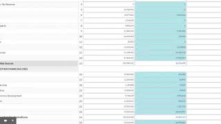 City Budgets: Amendments