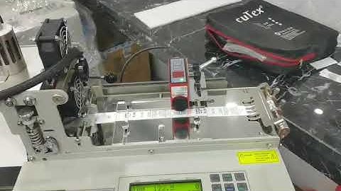 MÁY CẮT NHÃN BẰNG SÓNG SIÊU ÂM CUTEX - TUF 62