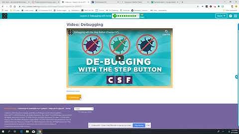 Code.org Express Course: Lesson 3 - Debugging with Scrat