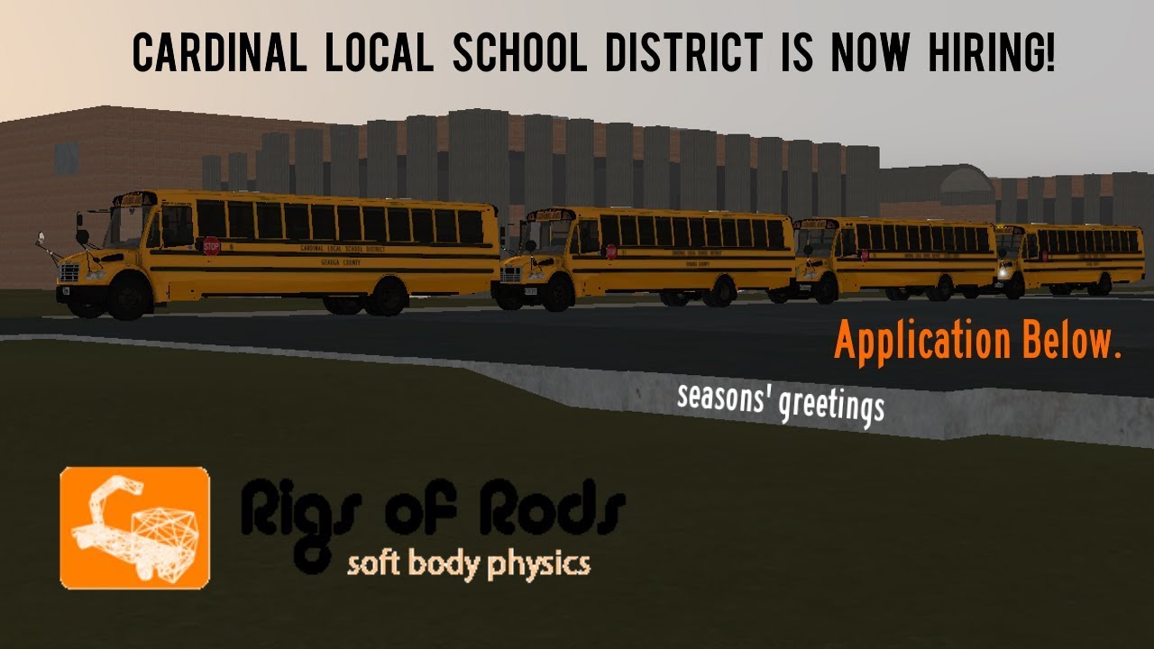 Cardinal Local School District. Now Hiring in Rigs of Rods. YouTube