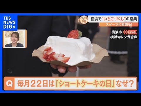 横浜赤レンガ倉庫で“いちごづくし”の祭典が開催中！のべ40店舗