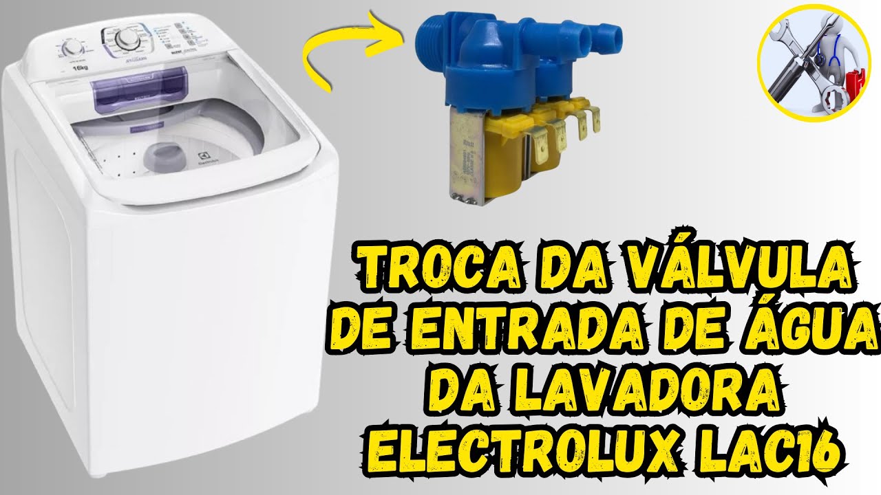 Veja como é simples trocar a válvula de entrada de água da lavadora ...