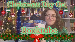 Christmas Day On Booktube!!! A Book Haul #booktube #booktok #booktubetbr 