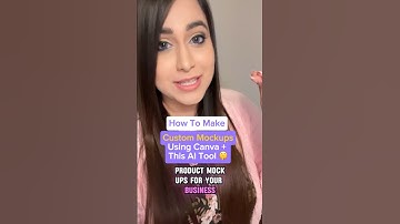 Canva Tutorial - Create Custom Product For Your Business Using Canva + This Secret AI Tool!