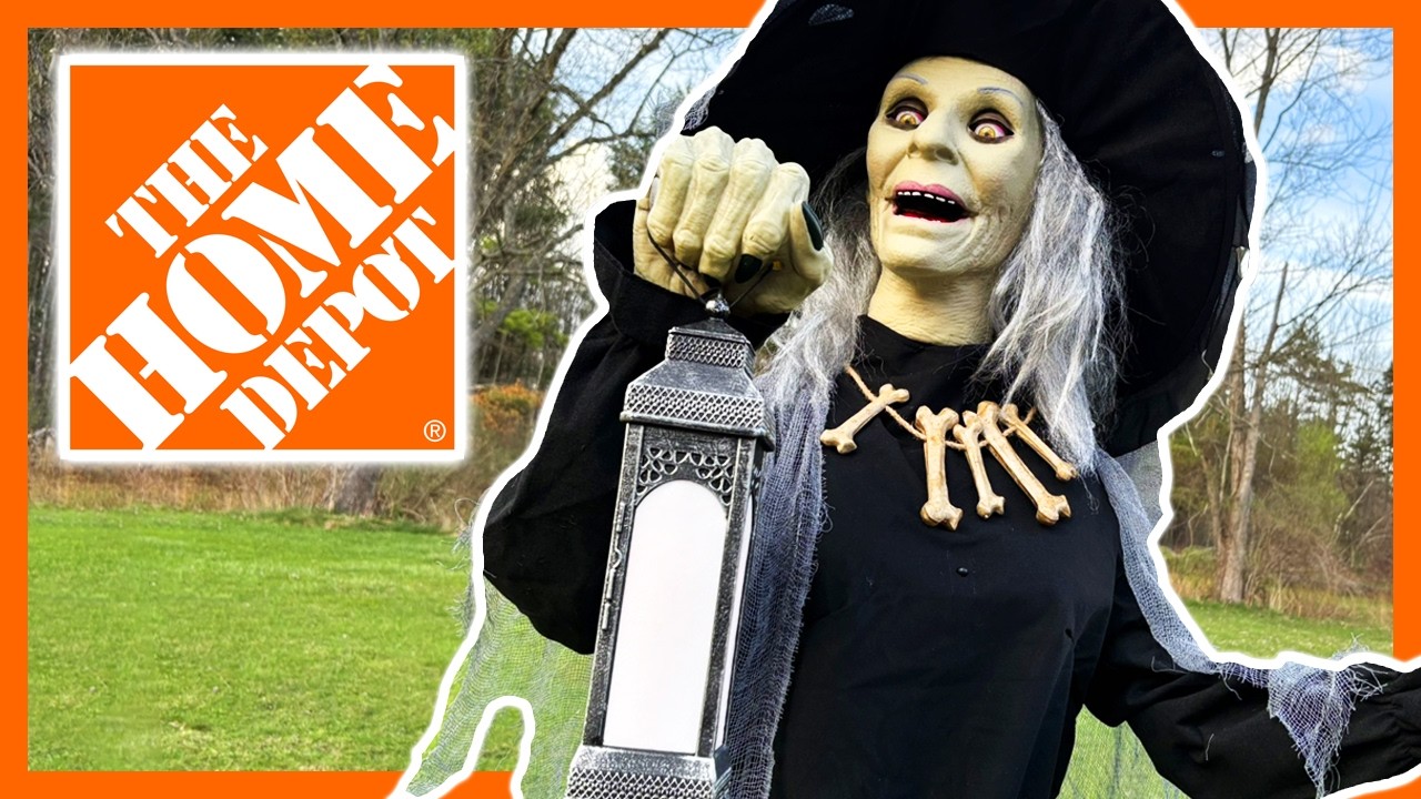 Home Depot Halloween 2026 APP CONTROLLED LETHAL LILY UNBOXING/SETUP/REVIEW!