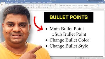 How to Insert Bullets in Microsoft Word