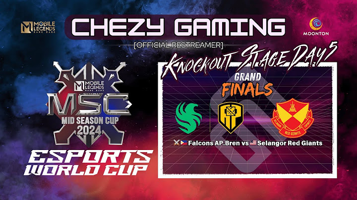 Esports World Cup: MLBB MSC 2024 | Grand Finals | Official RESTREAM