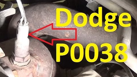 Causes and Fixes Dodge P0038: Heated Oxygen Sensor Heater Control Circuit High (Bank 1, Sensor 2)