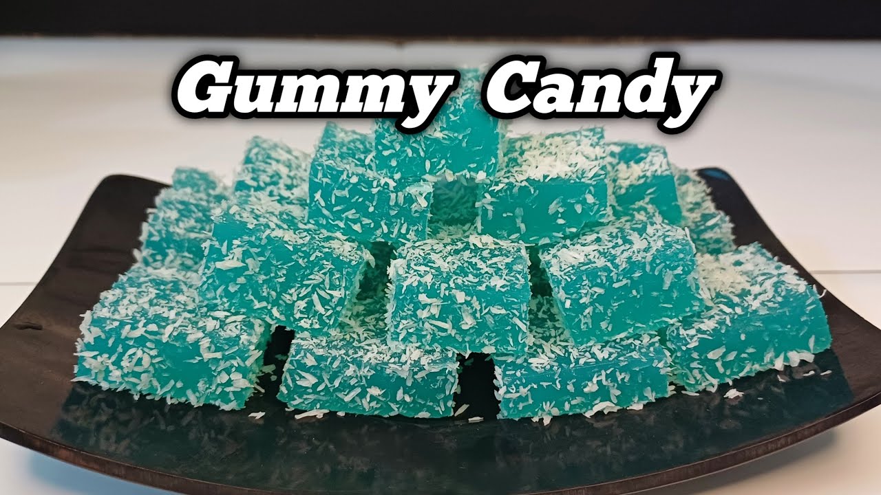 How To Make Gummy Candy Without Gelatin & Agar Agar || Jujubes Candy
