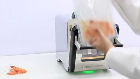 BagMixer 400 - Shrimp demonstration