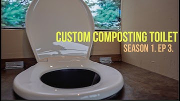 BUSLIFE CUSTOM DIY COMPOSTING TOILET | OFF-GRID TOILET | SKOOLIE BATHROOM CONVERSION