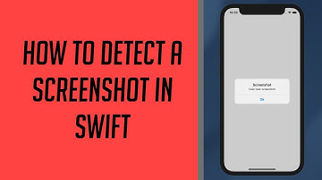 How to detect a Screenshot in Swift