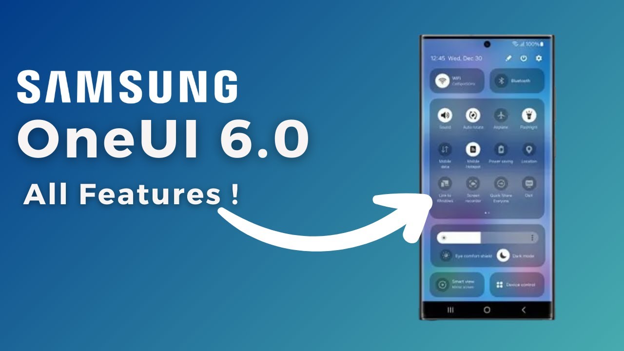 Samsung One UI 6.0 New Features and Changes 🔥 | Android 14 | One UI 6 ...
