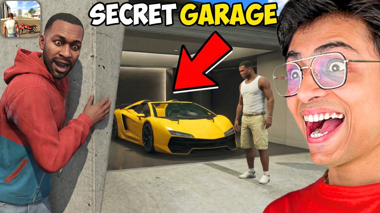 INDIAN BIKE DRIVING 3D Franklin Found GTA5 FRANKLIN SECRET CAR😱