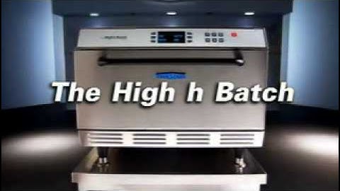 TurboChef Highlights its Rapid cook technology for the convection microwave