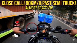 Dodging Buses & Cars in Crazy Indian Traffic 😱 | Dominar 250 POV Ride