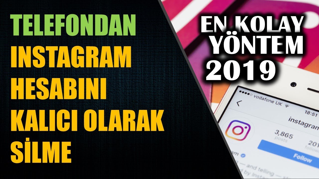 instagram hesabımı nasıl kapatırım