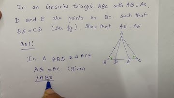 CLASS 9 TRIANGLES EXAMPLE 6 PAGE 97 (In Tamil) - Mrs.DB