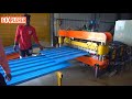 How roof sheet making  factory tour  factory explorer