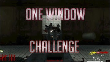 One Window Challenge - Insane Window Map ( World at War Custom Zombies)