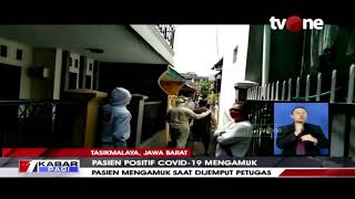Pasien Positif Corona Ngamuk Dijemput Petugas, Alasannya Risih Jadi Tontonan | tvOne