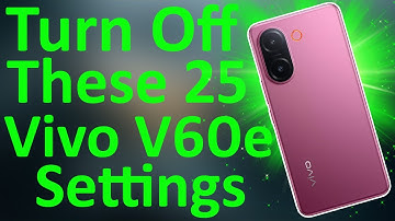 Vivo V60e 5G Hidden Settings You Should Change Right Now - Battery Draining issue Resolved 🔥🔥🔥