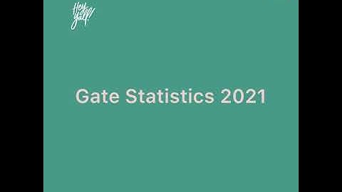 Gate statistics 2021 #solutions #gatestatistics2021 #gate2021