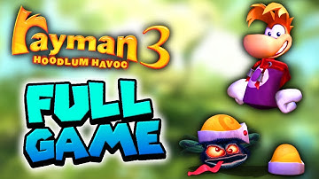 Sony PlayStation 2 Longplay 100% ALL Cages | Rayman 3 Hoodlum Havoc [1080p 60fps] - 2017