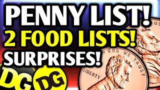 2 Penny List For 1021 More Food Dg Penny List For Penny Shopping At Dollar General 1021