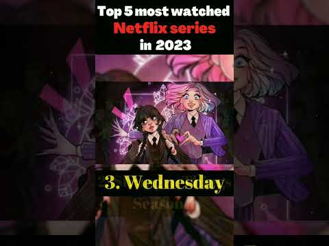 Top 5 most watched Netflix series in 2023#netflix #shorts