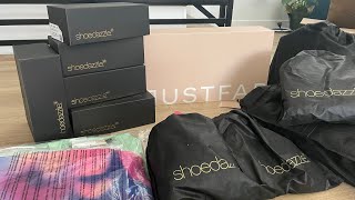 #unboxing Shoesdazzle & JUSTFAB #shopping #shoes #justfab screenshot 1