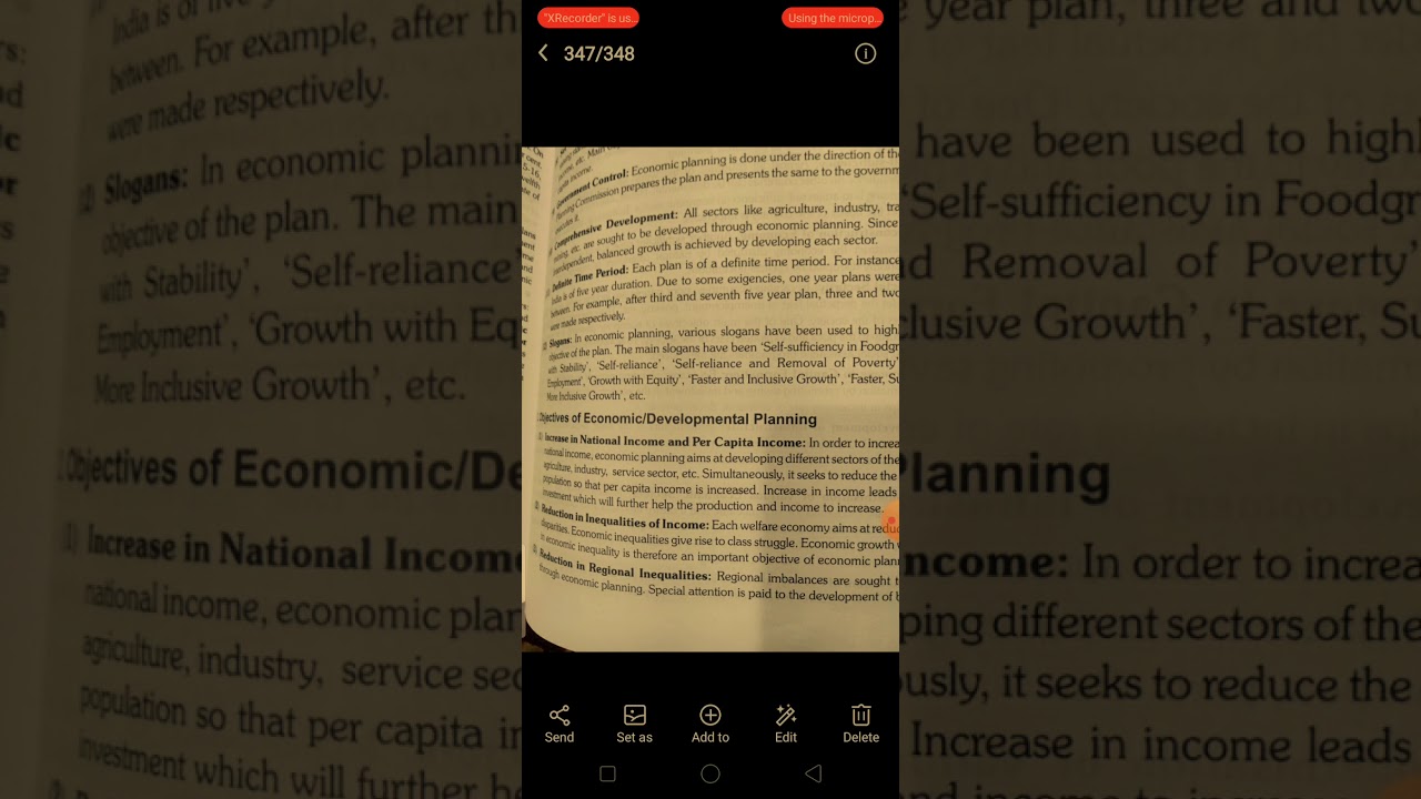 Objectives of economic planning in India