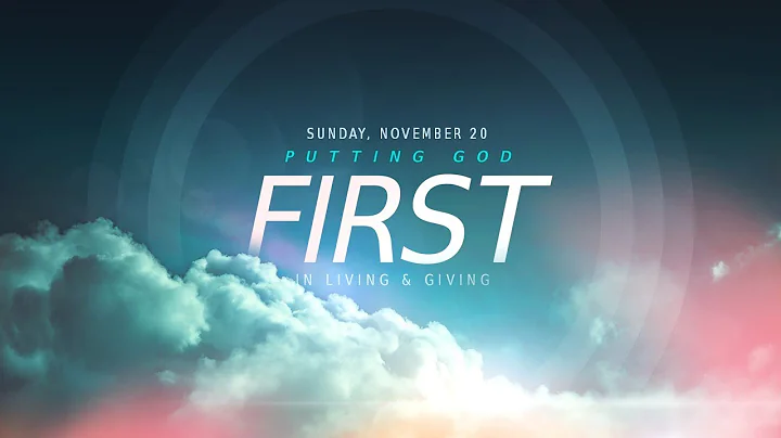 First | Give Thanks